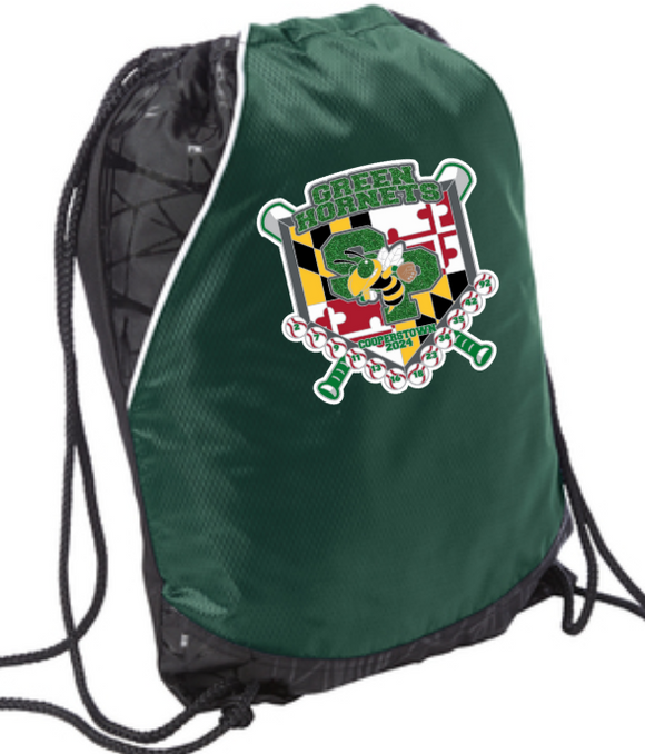 Green Hornets Travel Baseball - Cooperstown Cinch Pack