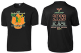 AA County Cheer Championships - Official Short Sleeve Performance Shirt (White, Grey or Black)
