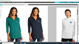Annapolis Blend -Luxe Knit Tunic (Teal or Navy Blue)
