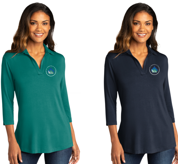 Annapolis Blend -Luxe Knit Tunic (Teal or Navy Blue)