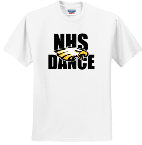NHS Dance - White Short Sleeve Shirt