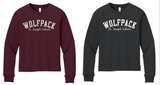St. Joseph - Wolfpack Designed by Mrs. Hasty - Bella Canvas Youth Long Sleeve (White, Vintage White, Maroon or Dark Grey)