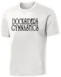 Docksiders - Letters- SS Performance Shirt (White, Grey or Black)