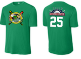 2025 Cooperstown - Performance Short Sleeve (Green or Charcoal)