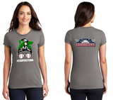 2025 Cooperstown - Women's Fitted Perfect Tri Tee (Blue or Grey)