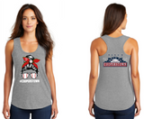 2025 Cooperstown - Lady's District Tank Top (Grey, Blue or Red)