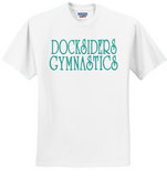 Docksiders - Letters TEAL - DISTRICT Short Sleeve Shirt (White, Black or Grey)