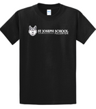St. Joseph - Long Wolfie - Short Sleeve Shirt (Maroon, White, Black or Grey)