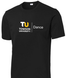TU DANCE - SS Performance Shirt (White or Black)