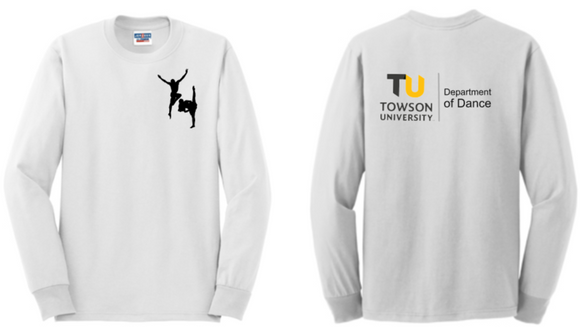 TU Dance - Official - Long Sleeve Shirt (White)