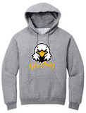 NHS Wrestling - Wrestling Eagle - Hoodie Sweatshirt (Black or Grey)