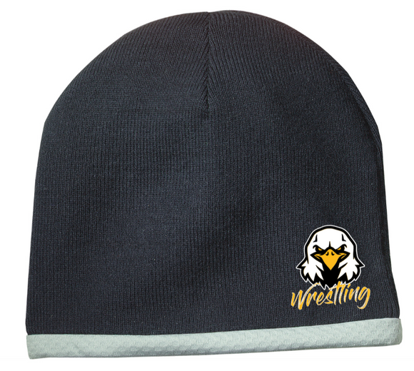 NHS Wrestling - Wrestling Eagle Beanie Hat
