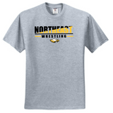NHS Wrestling - Traditional - Short Sleeve Shirt (Grey or White)