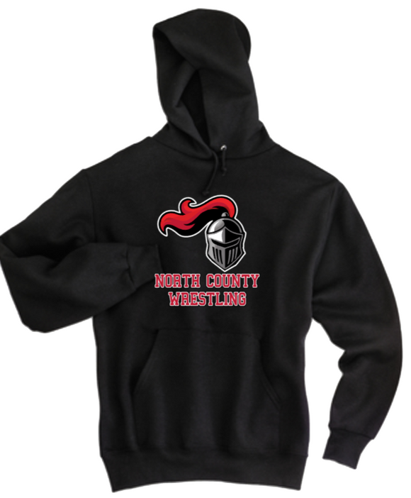 NC Wrestling - Knight - Hoodie Sweatshirt (Black or Grey)
