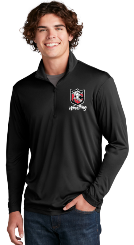NC Wrestling - Shield - Competitor 1/4 Zip Pullover