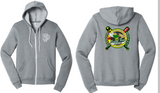2025 Cooperstown - Bella Canvas Full Zip Sponge Hoodie (Heathered Green, Heathered Grey or Black)
