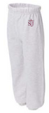 St. Joseph School - Youth Jogger Sweatpants - STJ Logo (Black or Sports Grey)