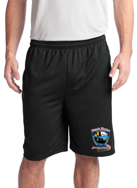 Historic Elkridge Young Marines - Mesh Shorts (Black)