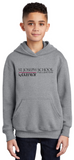 St. Joseph School - Youth Hoodie Sweatshirt - Wolfpack (Black, White or Grey)