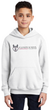 St. Joseph School - Youth Hoodie Sweatshirt - Wolfie Long Logo (Black, White or Grey)
