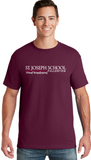 St. Joseph School - Adult Short Sleeve - GRANDPARENT Wolfpack (Maroon, Black, White, Grey or Pink)