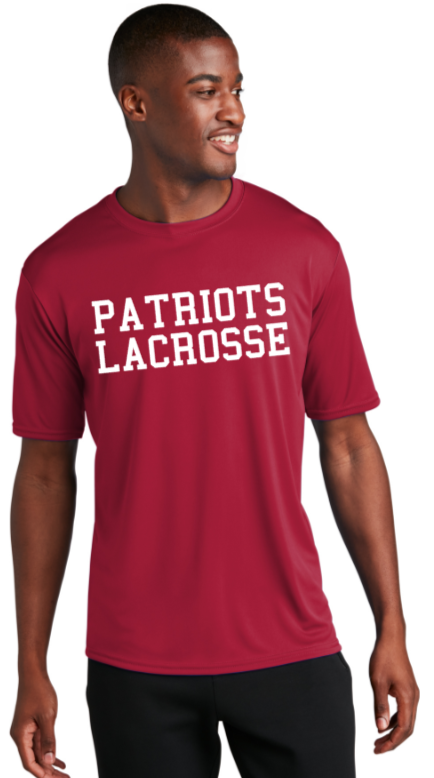 OM Youth Lax - Lettered -SS Performance Shirt
