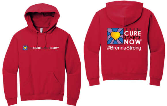The Cure Starts Now - Red Hoodie Sweatshirt