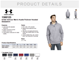 Warriors Gymnastics - Gradient Under Armour Hoodie (Black or Blue)