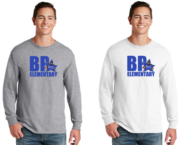 BPES - BP - Long Sleeve Shirt (White or Grey)