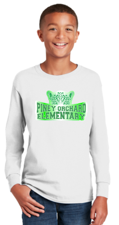 POES - Gradient - Long Sleeve Shirt (White or Grey) (Youth or Adult)