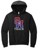 OMHS Track - Gradient Hoodie Sweatshirt (Red, Blue or Black)