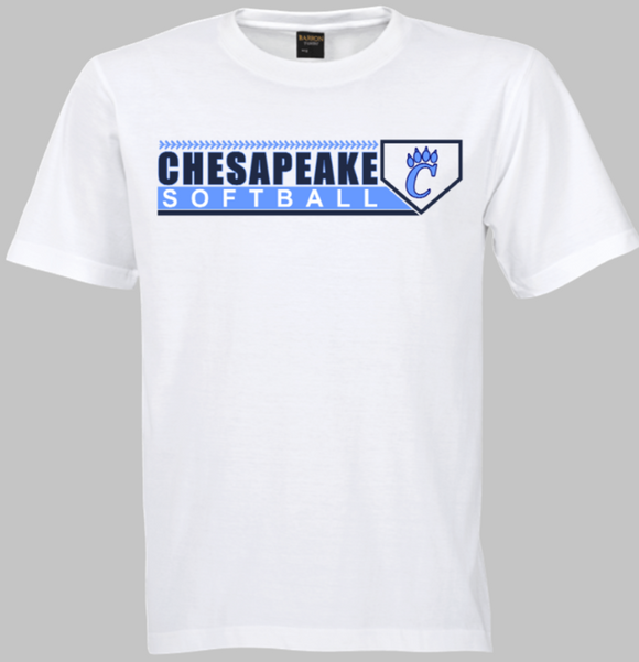 CHS Softball - SS Performance Shirt (Navy Blue or White)