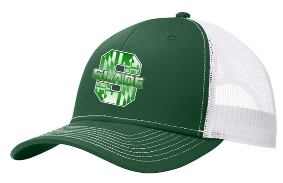 MSCS - Gradient - Green and White Trucker Hat