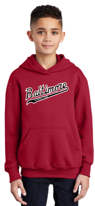 BBC - Official Youth Hoodie Sweatshirt (Black/Red/Gold) – Crab
