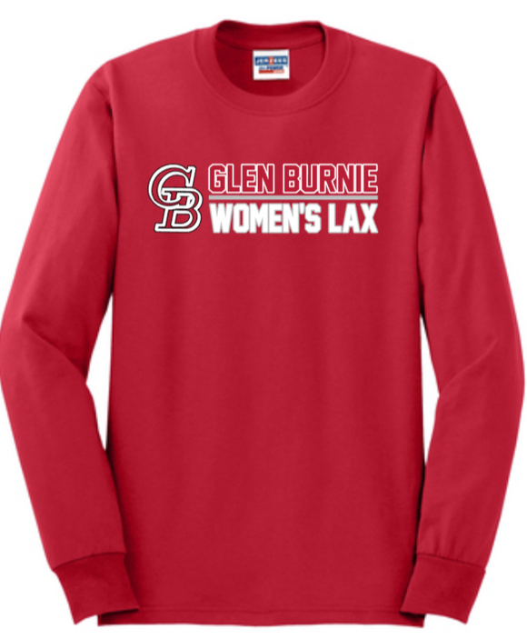 GB Lax - Letters - Long Sleeve T Shirt