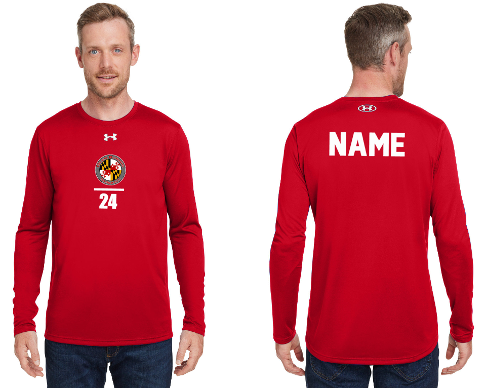 GB Baseball - Combine Seal - Under Armour Long Sleeve T Shirt GB Baseball - Combine Seal - Under Armour Long Sleeve T Shirt
