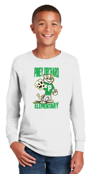 POES - Official - Long Sleeve Shirt (White or Grey) (Youth or Adult)