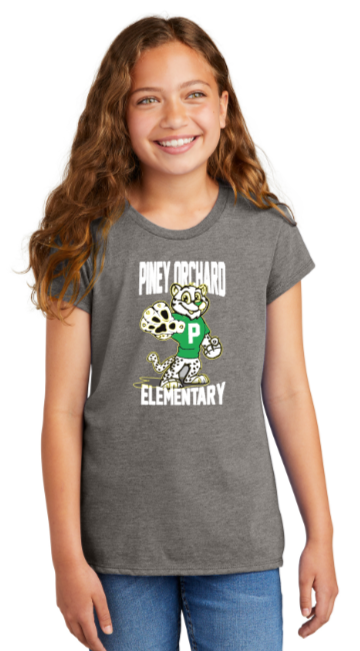 POES - Official - Girls T Shirt (Grey or White) (Youth or Lady)
