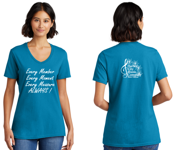 HCMC - Every Moment, Every Moment, Every Measure - V Neck Short Sleeve