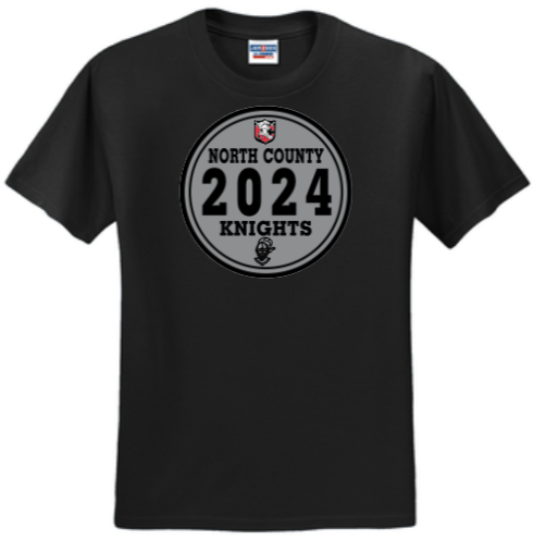 NCHS 2024 - CIRCLE - Short Sleeve T Shirt (White, Black or Grey)