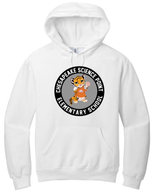 CSPES - Circle - Hoodie Sweatshirt (White or Grey)