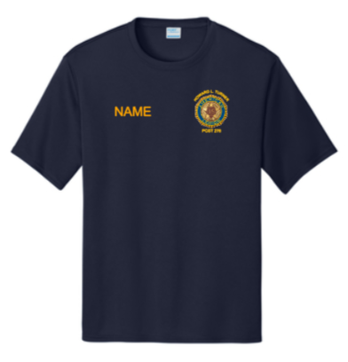 AL 276 - Performance SS T Shirt (Navy Blue or Black)