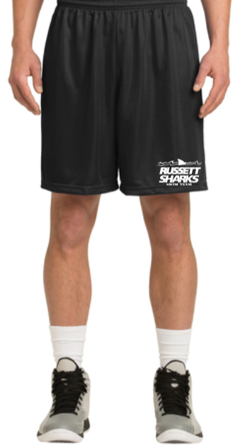 Russett Sharks - Mesh Shorts (Youth and Adult)