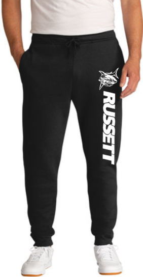 Russett Sharks - Jogger Sweatpants (Youth or Adult)