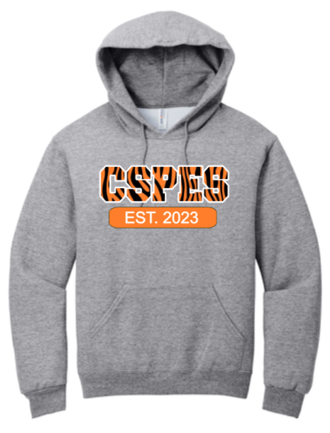 CSPES - Stripes - Hoodie Sweatshirt (Black or Grey)