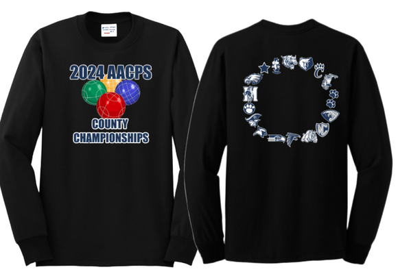 AACPS Unified Bocce - 2024 Championships Long Sleeve Shirt