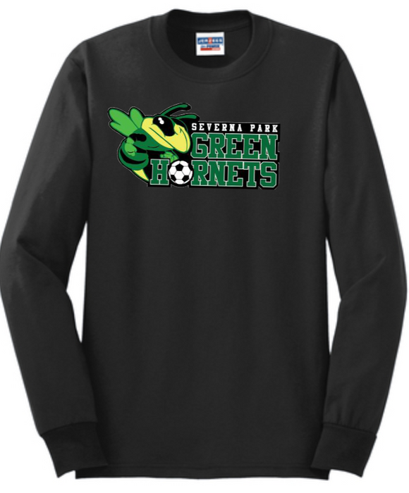 Severna Park Soccer- Green Hornets - Long Sleeve T Shirt
