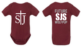 St. Joseph - STJ Onesie (Maroon, White or Grey)