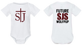 St. Joseph - STJ Onesie (Maroon, White or Grey)