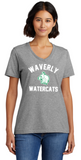 Waverly Watercats - Classic V Neck Short Sleeve (White, Green or Grey)